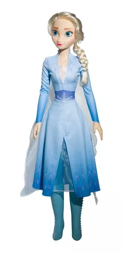 Boneca Elsa Grande Articulada 82 Cm - Disney Frozen 2 Oferta