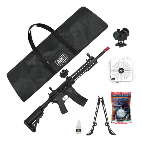 Rifle Aeg Ar15 Rossi Neptune + Red Dot 1x22 Victopics Vector