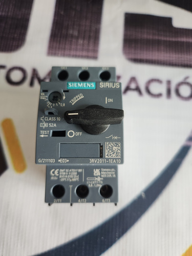 Siemens Sirus 3r 2011-1ea10 (Usado)
