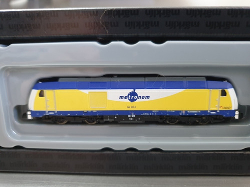 Imagen 1 de 11 de Locomotora Marklin Z Diesel 88370, Metronom.