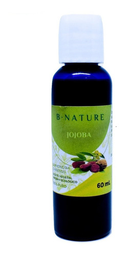 Aceite De Jojoba 60 Ml 100% Puro Bnature