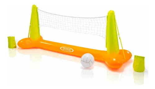 Juego Inflable Malla De Voleibol Para Piscinas 56508np Intex