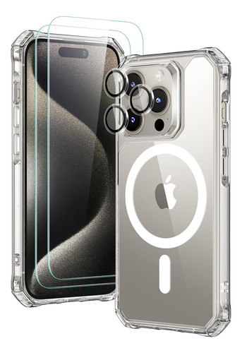 Funda Esr Para iPhone 15 Pro Max-magnética/claro