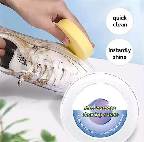 2p Cepillo Dispensador Crema Blanqueadora Limpieza Zapatos