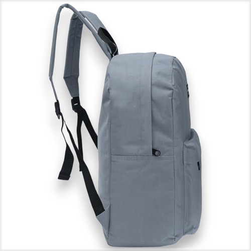 Mochila Escolar Goodpak 17 Pulgadas Adolecente Modax Unico Gris