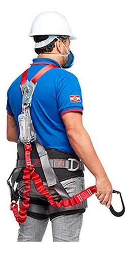 Cinto De Segurança Paraquedista Cp1301 + 2 Talabartes Camper