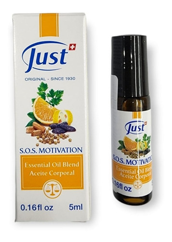 Aceite Corporal Sos Motivation -motivacion 5ml Roll On Sjust