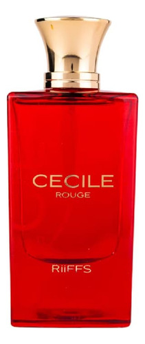 Riiffs Cecile Rouge Edp 80ml Mujer (perfume Árabe)