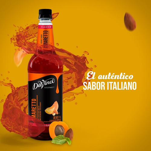 Jarabes Davinci Gourmet Para Bebidas --- Amareto