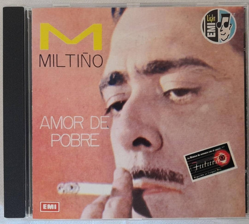 Miltiño. Amor De Pobre. Cd Org Usado. Qqf. Ag.