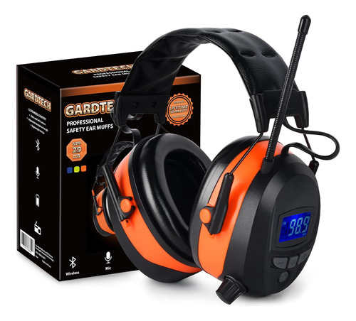 Orejeras De Seguridad Con Radio Fm Bluetooth Para Siega, ...