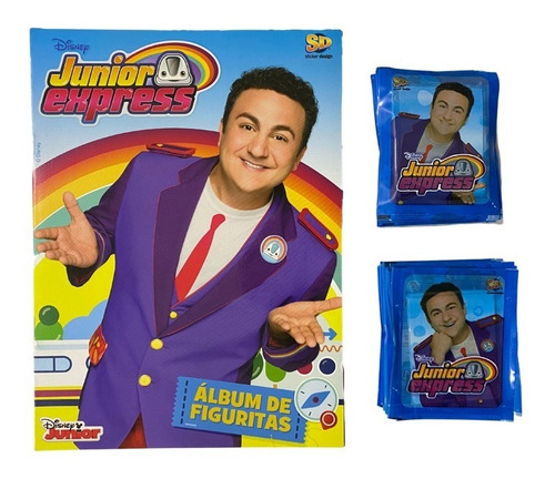 Junior Express  - Pack: 1 Álbum + 50 Sobres De Figuritas