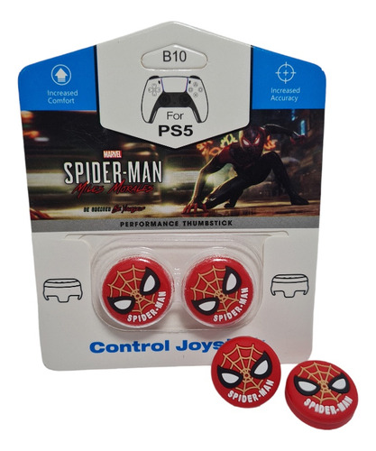 Cubre Stick Kontrolfreek Fps Bajo Ps4 - Ps5 Spiderman