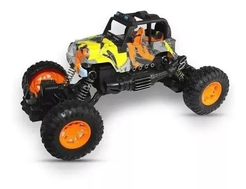 Carrinho Controle Remoto 4x4 Monster Truck Twistcar Gira Rc Cor