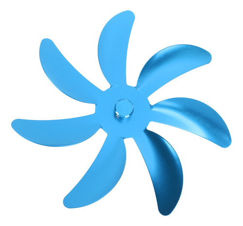 Ventilador De Estufa Azul Con Hoja De Aleación De Aluminio,