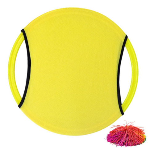De Paleta De Cuerda Con Trampolín Para Actividades Amarillo