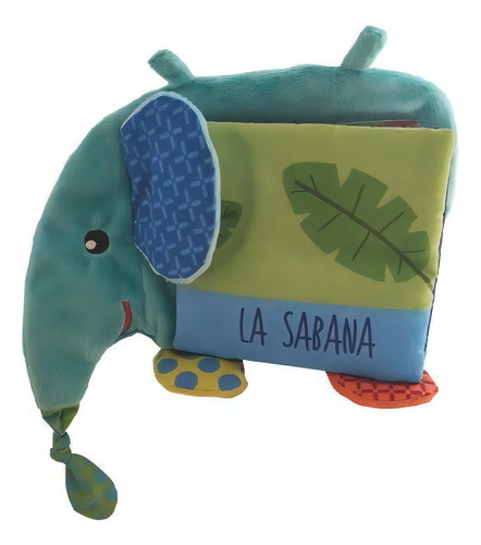 Siluetas Elefante Y Sus Amigos De La Sabana, De Aa.vv.. Editorial Edebe En Español