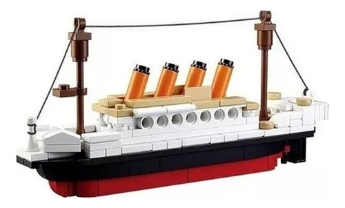 Bloques De Construcción De Barcos Titanic, Juguetes Educativ