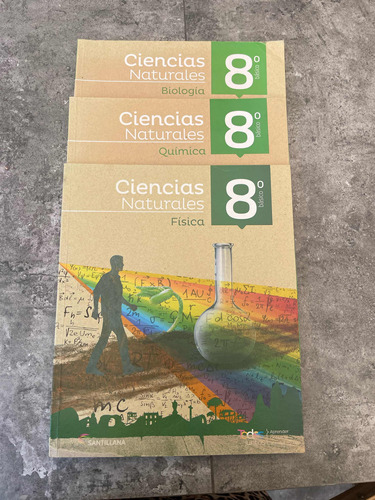 Libro Ciencias Naturales 8 Básico Santillana