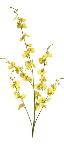 Planta Vara Rama Flor Artificial Orquidea Decorativa Hogar