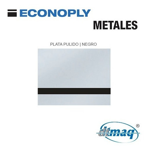 Metalex Plancha Placa Laserable Econoply Metalizado 120x60cm