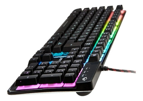 Imagen 2 de 10 de Teclado Gamer Meetion Simil Mecanico Retroiluminado K 9300