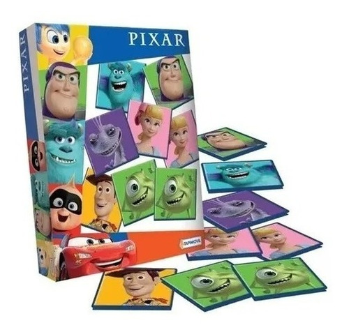 Juego De Mesa Memo De Disney Pixar