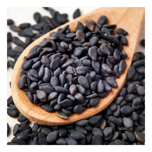 Gergelim Preto Qualidade Premium - Embalagem 1 Kg