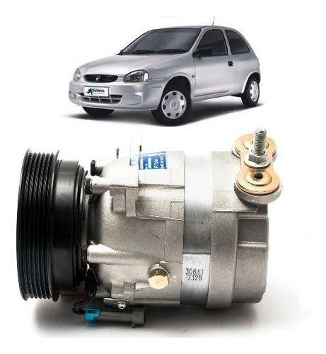 Compressor Gm Corsa 1.0 / 1.6 - Modelo Harisson Produto Novo