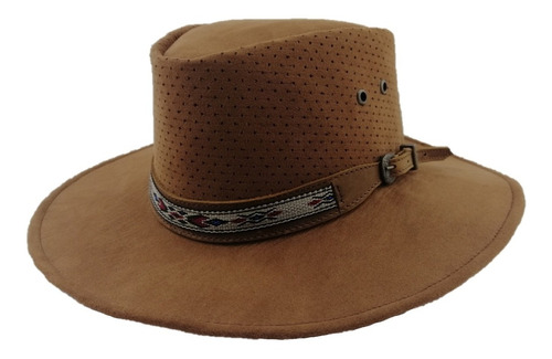 Imagen 1 de 3 de Sombrero Viaje Flexible Dobla Y Guarda Canyon Hats Tabaco