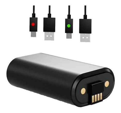 Imagen 4 de 7 de Carga Y Juega Control Compatible Xbox Series S X Recargable