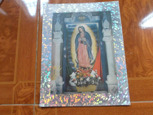 Vintage Bonito Anuncio De La Virgen De Guadalupe Decada 50s.