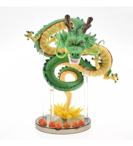 Figura Coleccion Shenlong Esferas Con Base Dragon Ball 19 Cm