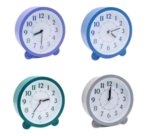 Reloj Despertador Analógico - 4 Colores -