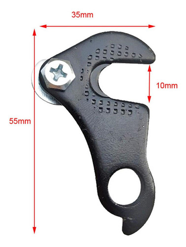 5x Bicicleta Engranaje Trasero Mech Derailleur Hanger
