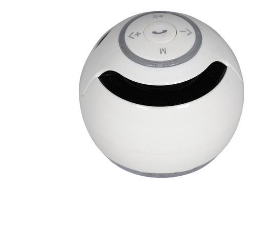 Mini Parlante Bluetooth Recargable Portatil Radio Color Blanco
