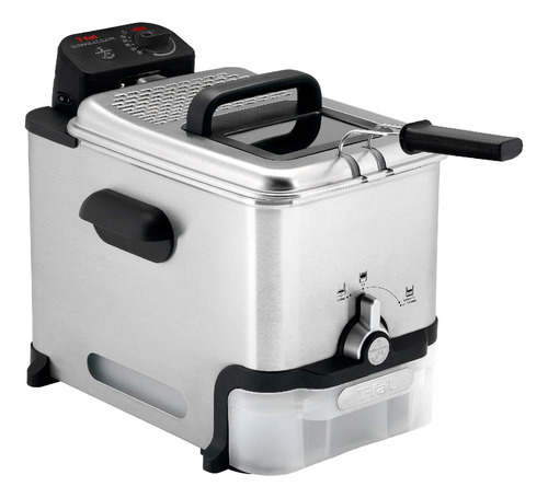 Freidora T-fal Con Cesta, Acero Inoxidable, Facil De Limp...