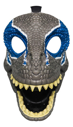 Fwefww Mascarilla De Dinosaurio De Terror, Plegable, De Látex, Para
