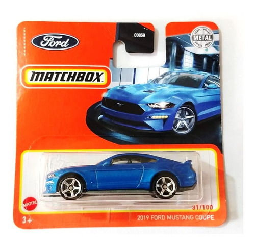 Matchbox Ford Mustang Coupe 2019 Original Coleccionable 