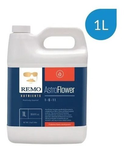 Fertilizante Remo Nutrients Astroflower 1 Litro - (1-6-11)