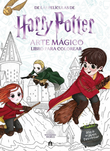 HARRY POTTER. COLOREA CON, de Potter, Harry. Editorial MAGAZZINI SALANI, tapa blanda en español