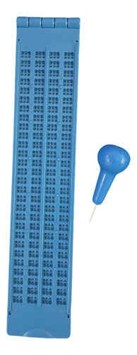 Braille Writing Con Bolígrafo, Suministros De Azul