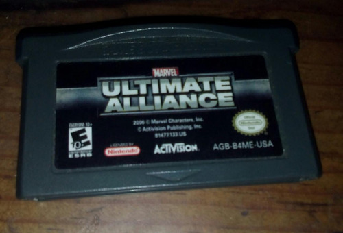 Marvel Ultimate Alliance Gba Original