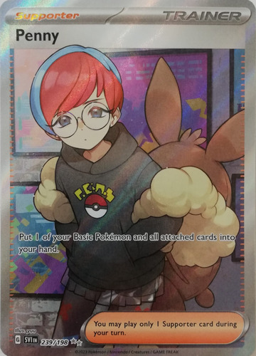 Pokemon Tcg Penny 239/198 Full Art