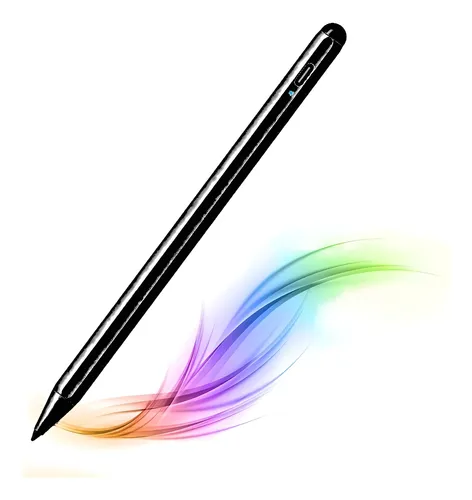Lapiz Capacitivo Activo Stylus Pen Recargable Color Negro