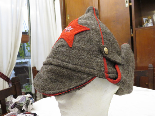 Gorro Militar Característico Del Ejército Rojo (Usado)