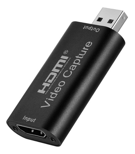 Capturador De Video Hdmi A Usb Pc Laptop Full Hd Fhd 1080p