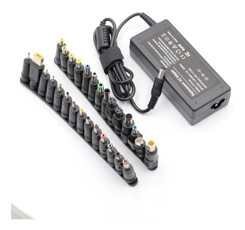 Adaptador Universal  Portátil 28 Conec.  19v, 3,42 A, 60/65w