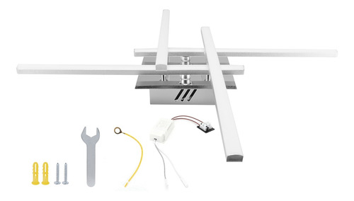 Lámpara De Techo, Moderna Lámpara Led De 25 W, Tiras, Acceso