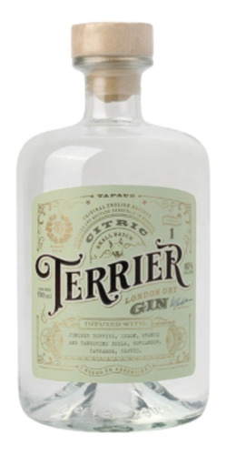 Gin Terrier Citric London Dry 700ml. 